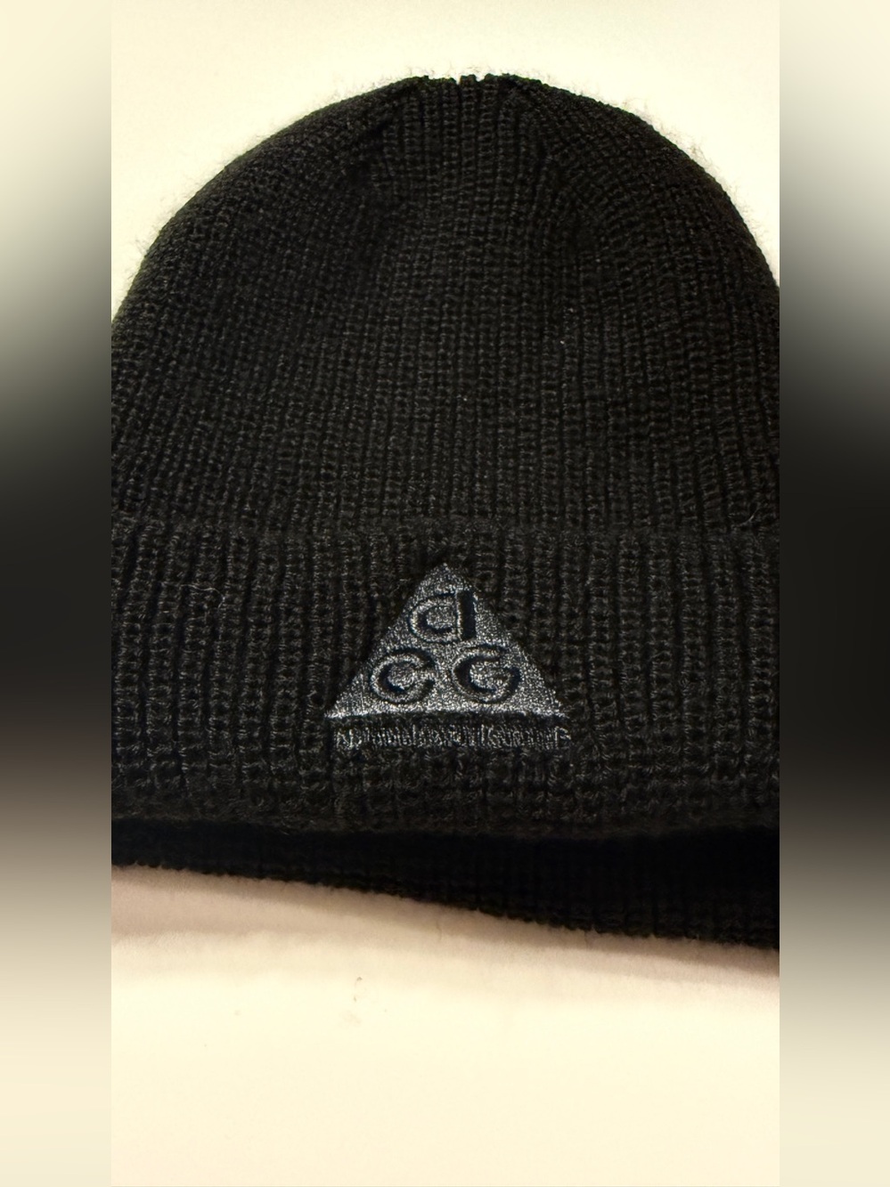 NIKE ACG Black on Black  Beanie